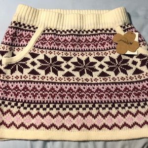 Fair aisle Knit skirt